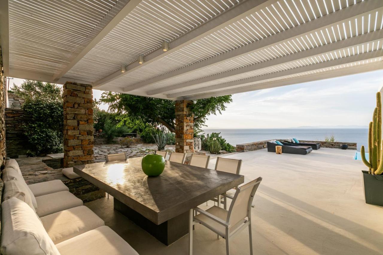 Villa Sandra Maria Vourkárion Bagian luar foto
