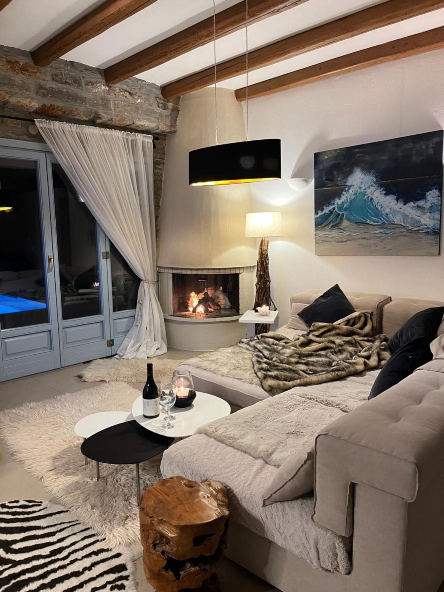 Villa Sandra Maria Vourkárion Bagian luar foto