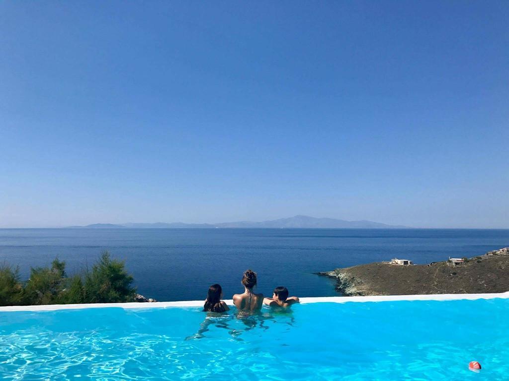 Villa Sandra Maria Vourkárion Bagian luar foto